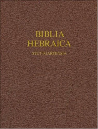 Biblia Hebraic Stuttgartensia-FL-Wide Margin
