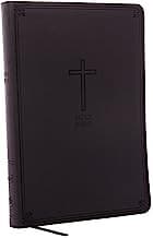 NKJV, Value Thinline Bible, Large Print, Leathersoft, Charcoal, Red Letter Edition, Comfort Print: Holy Bible, New King James Version by Thomas Nelson