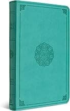 ESV Large Print Value Thinline Bible (TruTone, Turquoise, Emblem Design) by ESV Bibles